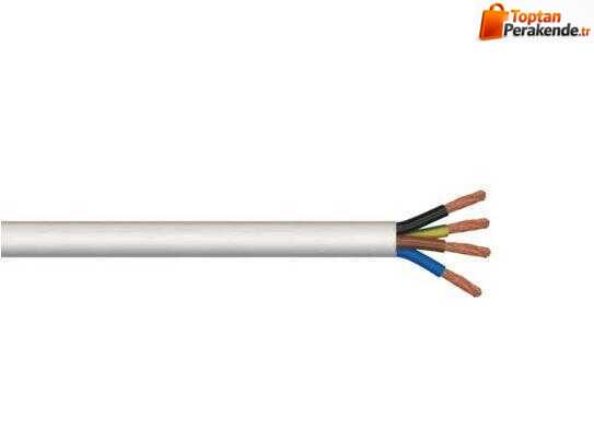 Öznur 4x2,5 TTR Kablo Beyaz H05VV-F